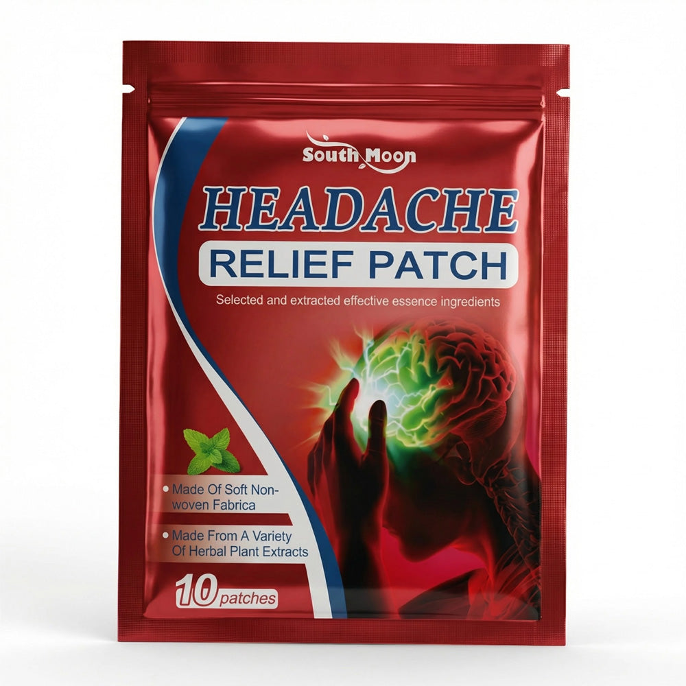 Herbal Headache Relief Patches (10 pcs.)