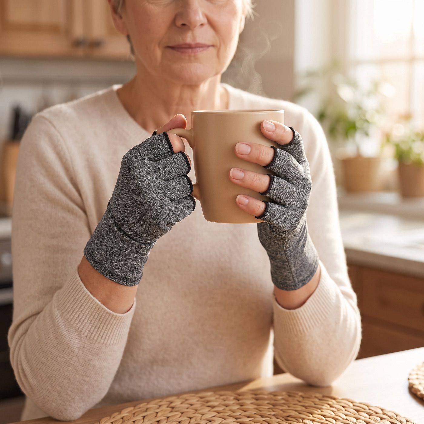 Fingertips free. Hands warm.